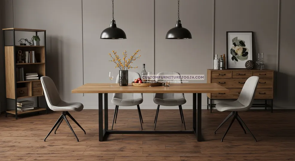 Jasa Pembuatan Meja Makan Jogja